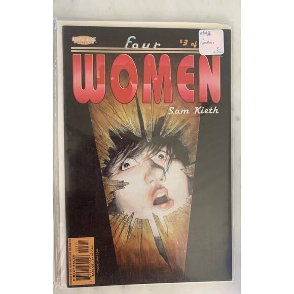 "Four Women" Comic Books No. 1 & 3 of 5 - Picture 5 of 6